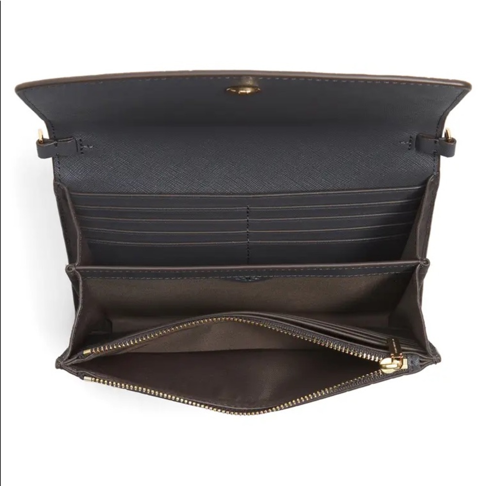 Tory Burch Robinson wallet on chain zink NEW - Picture 3 of 5